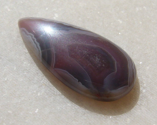 Agata Botswana cabochon aprox 31x14x4.5 mm