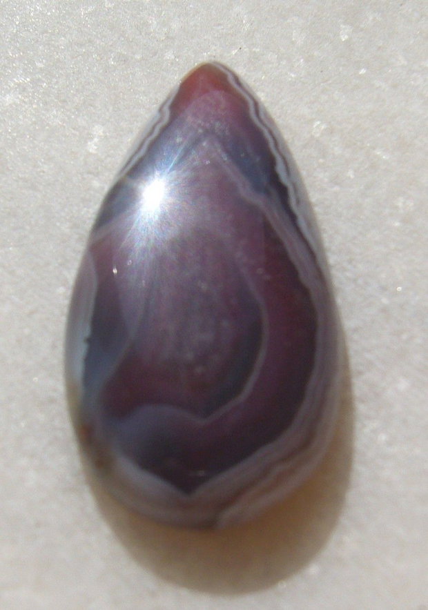 Agata Botswana cabochon aprox 31x14x4.5 mm