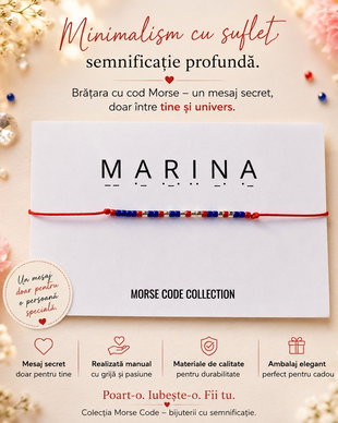 Bratara Cod Morse Marina
