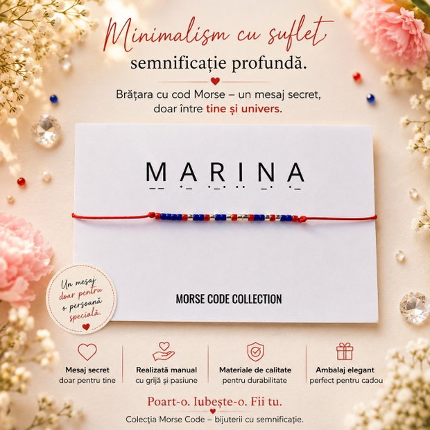 Bratara Cod Morse Marina