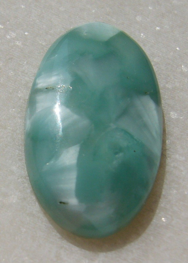 Hemimorphit cabochon aprox 34.5x18.5x5.7 mm