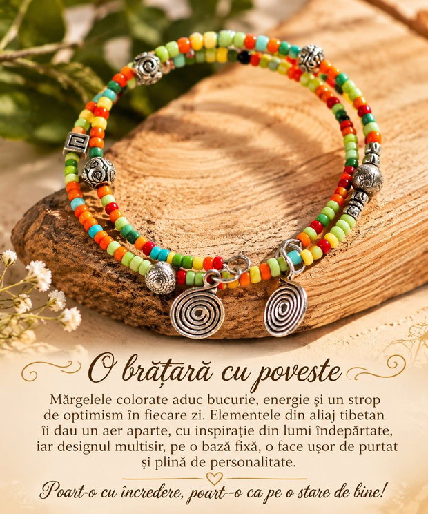 Brățară Spirala Bucuriei