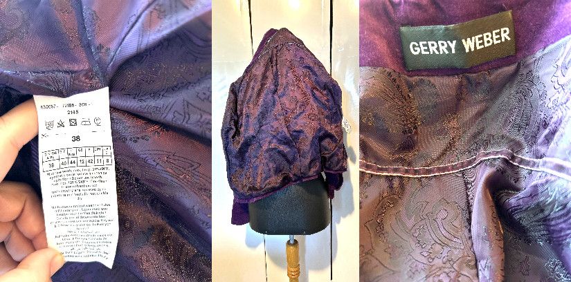 GERRY WEBER SACOU CATIFEA BUMBAC VIOLET