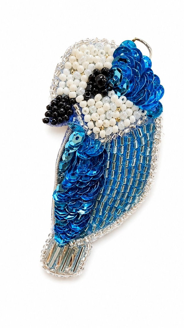 Perușul Fermecat Broșă handmade ArtByHand