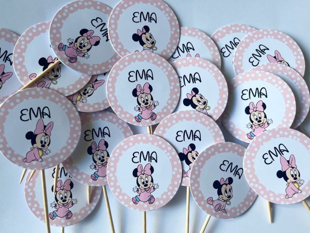 Toppere baby Minnie mouse roz
