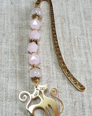 Semn de carte handmade cu pietre naturale