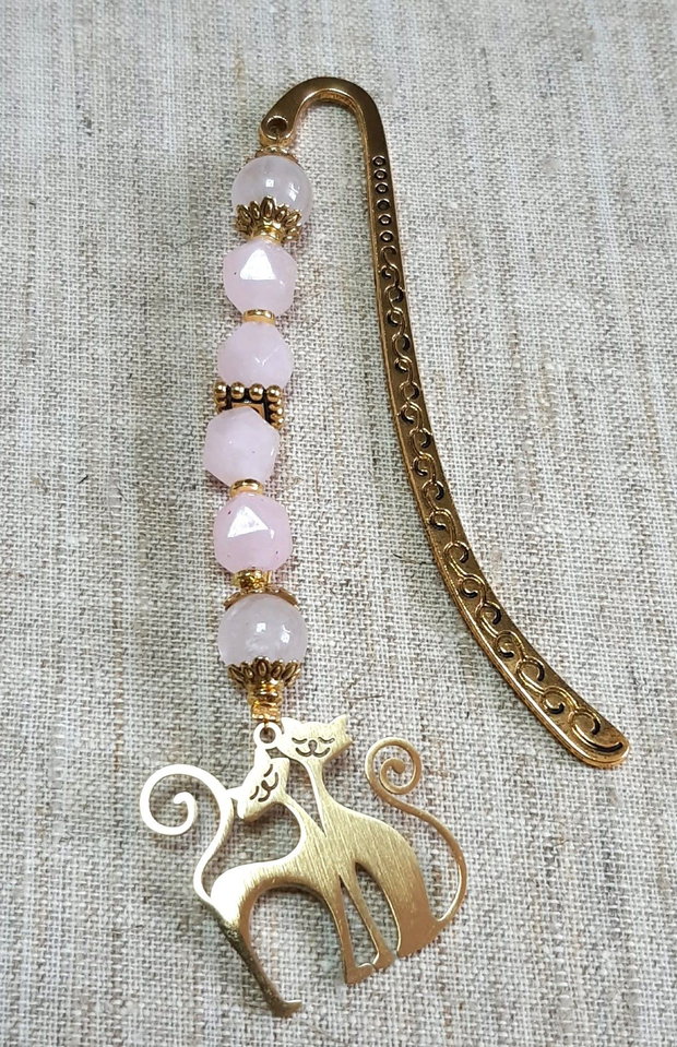 Semn de carte handmade cu pietre naturale