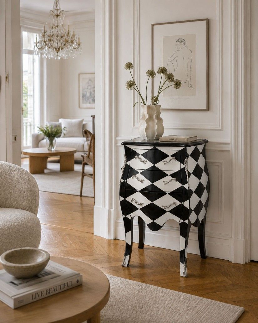 Comoda baroc arlechin