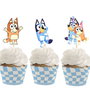 Set toppere Bluey