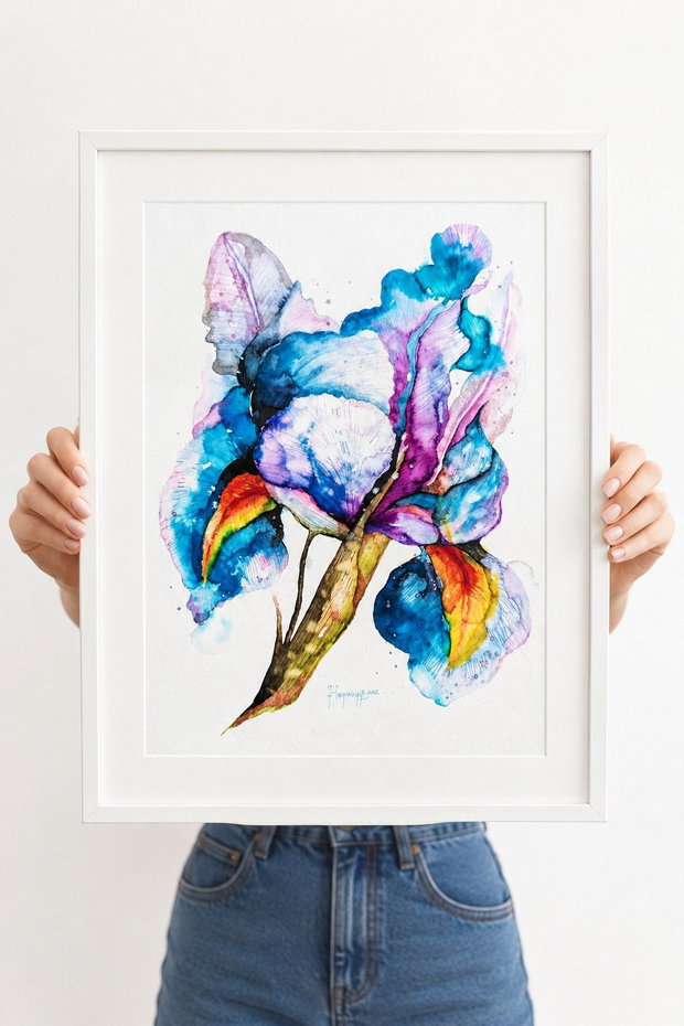 Tablou Purity of Light - Iris Collection