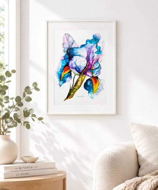 Tablou Purity of Light - Iris Collection