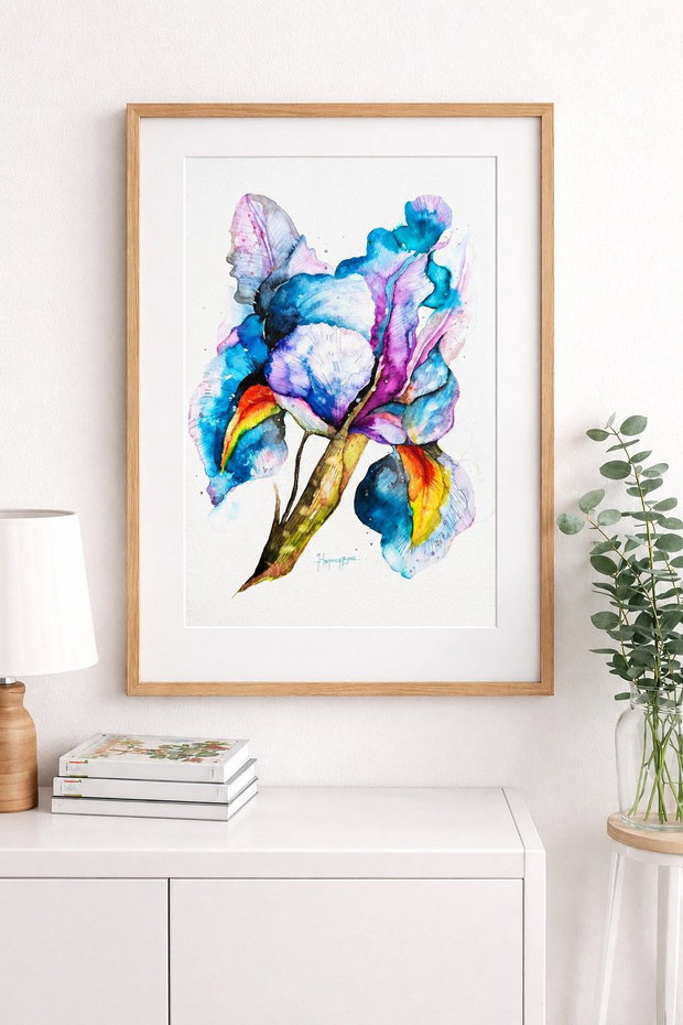 Tablou Purity of Light - Iris Collection