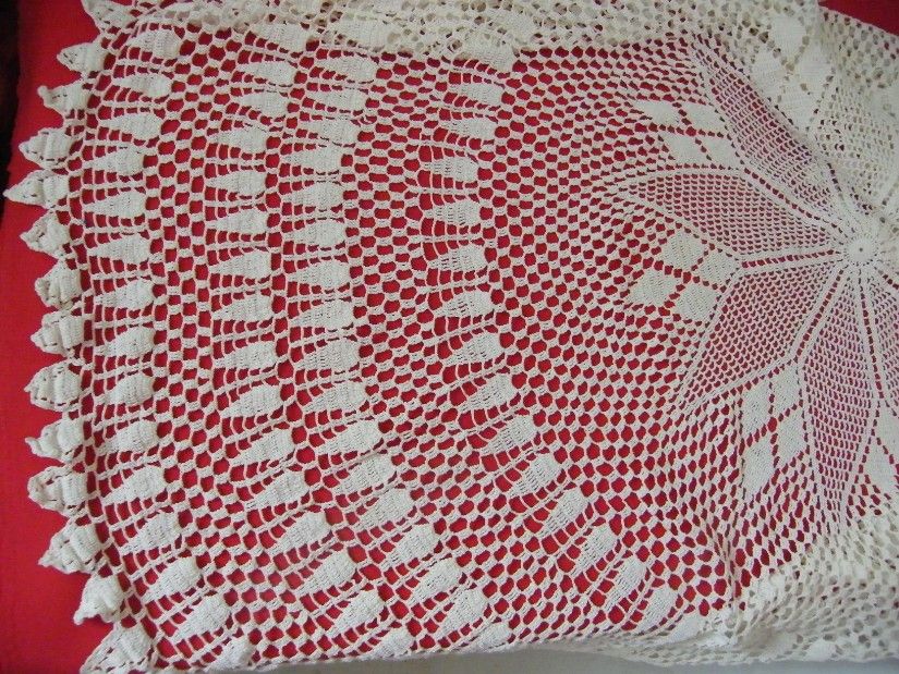 Fata de masa crosetata