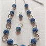 SET CROSETAT CU MATASE ALBASTRA