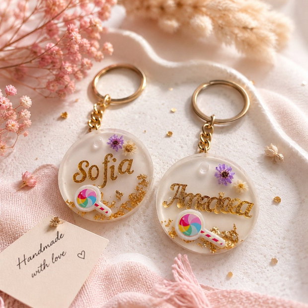 Breloc personalizat handmade