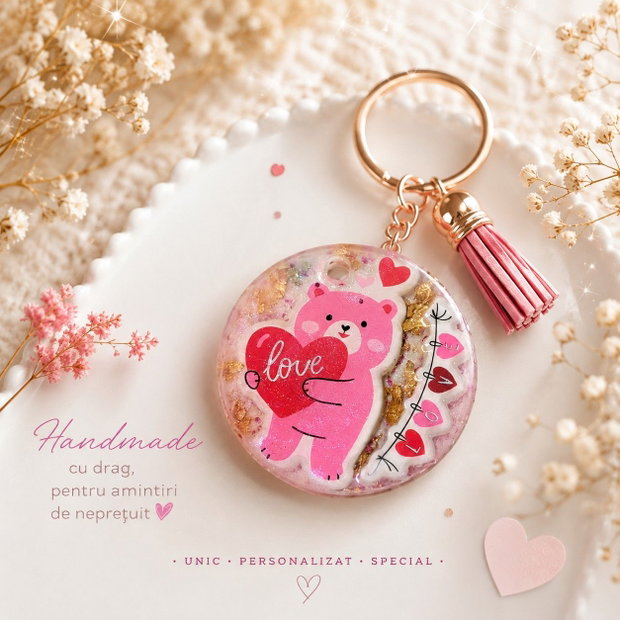 Breloc personalizat handmade