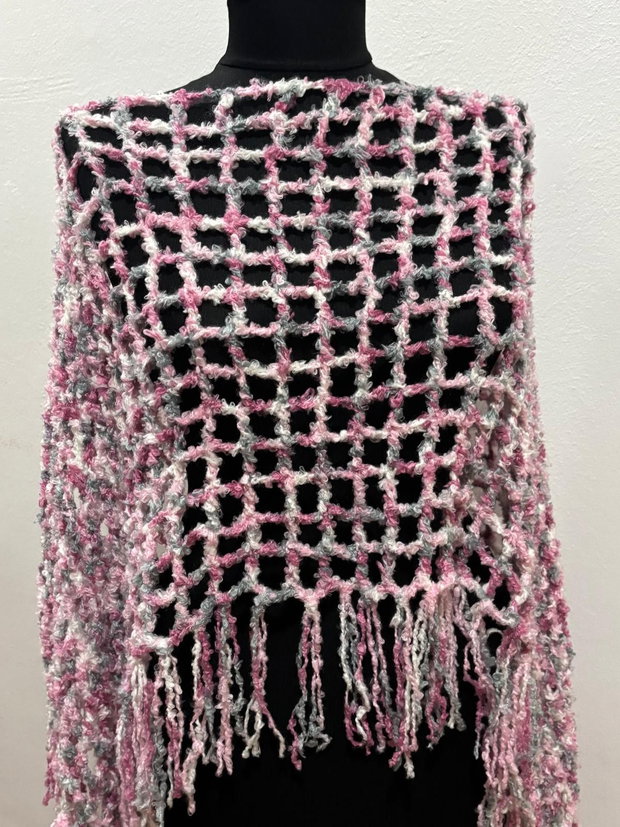 Poncho crosetat