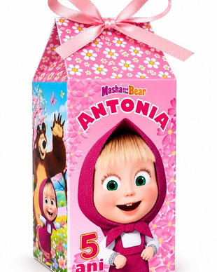 Cutii Masha și Ursul personalizate