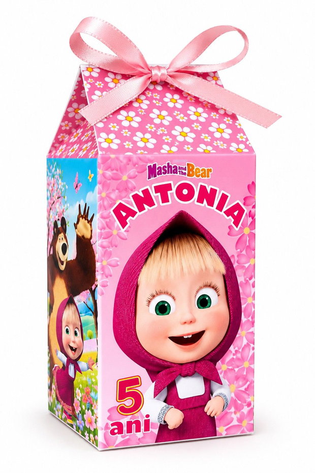 Cutii Masha și Ursul personalizate