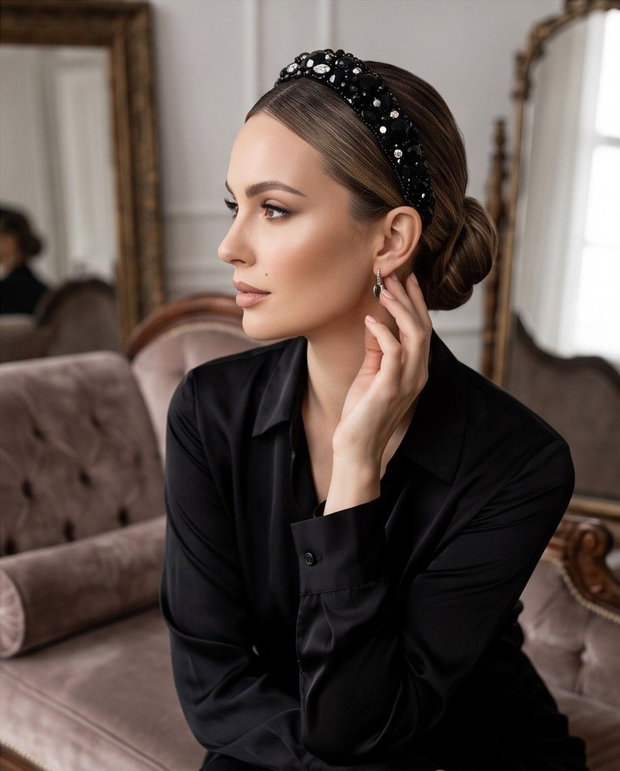 BentitaSupreme Black Sparkles