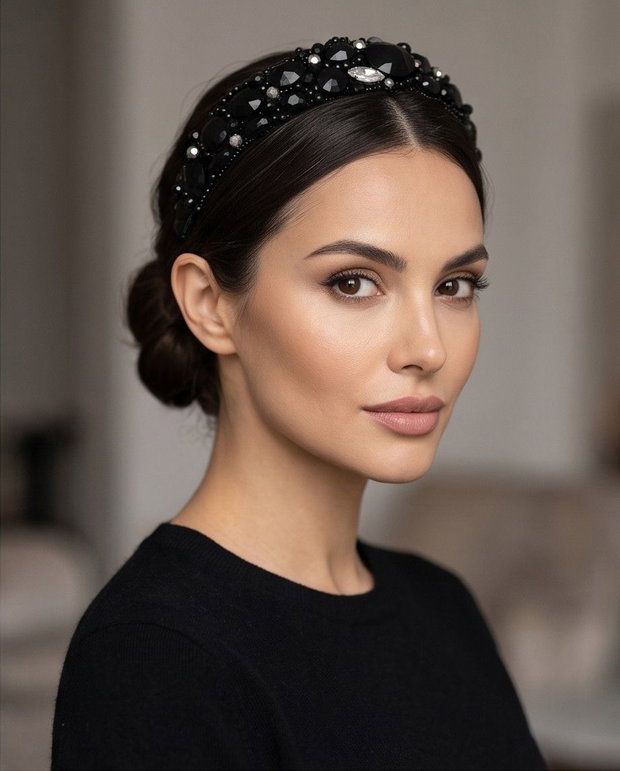 BentitaSupreme Black Sparkles