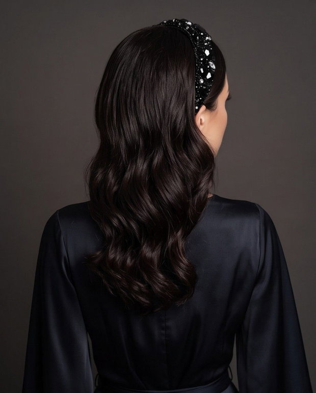 BentitaSupreme Black Sparkles