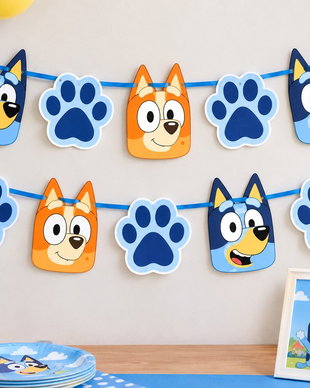 Ghirlandă decorativă Bluey și Bingo