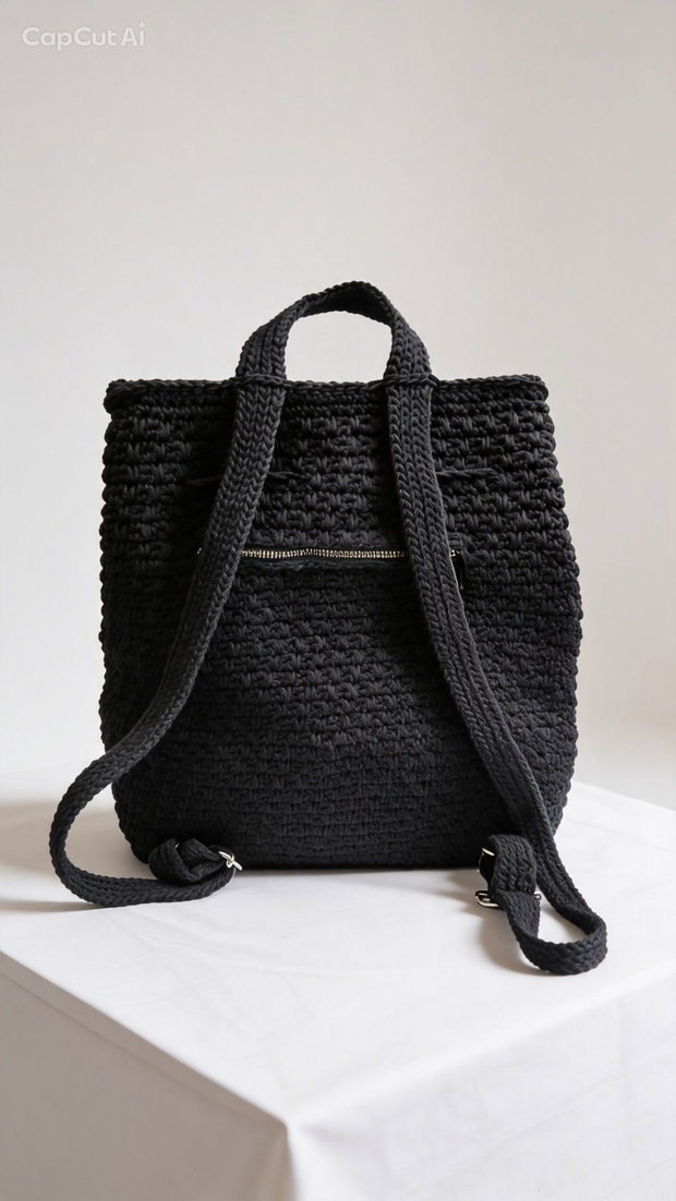 Nocturnă de Obsidian rucsac unicat Flora Obscura
