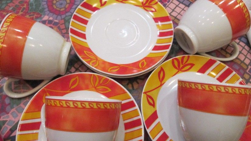 set 4 canite cafea
