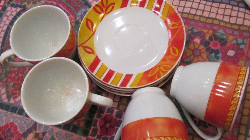 set 4 canite cafea
