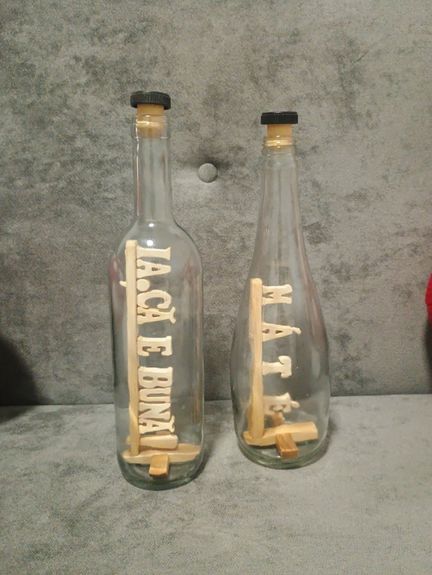 Sticle artizanale personalizate