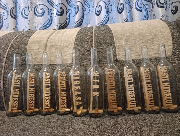 Sticle artizanale personalizate