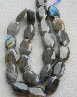 Labradorit margele fatetate 17x13x5 mm (AI 1)