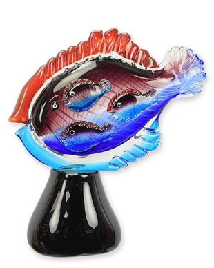 Pesti-figurina din sticla Murano