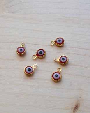 Charm Ochi Protector Evil eye   roșu
