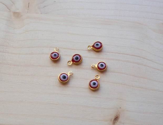 Charm Ochi Protector Evil eye roșu
