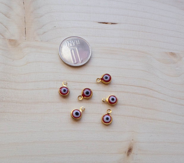 Charm Ochi Protector Evil eye roșu