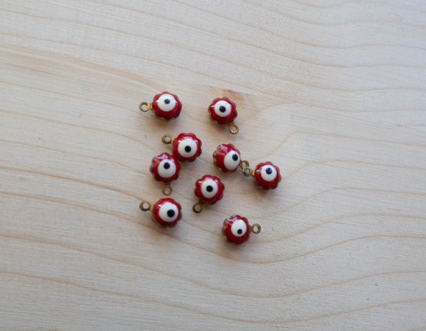 Charm Ochi Protector Evil eye roșu