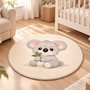 Covor pentru copii tuftat manual  model Koala  Ø60 cm