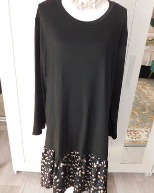 Rochie   neagra,  fina,  neutilizata, masura  50,