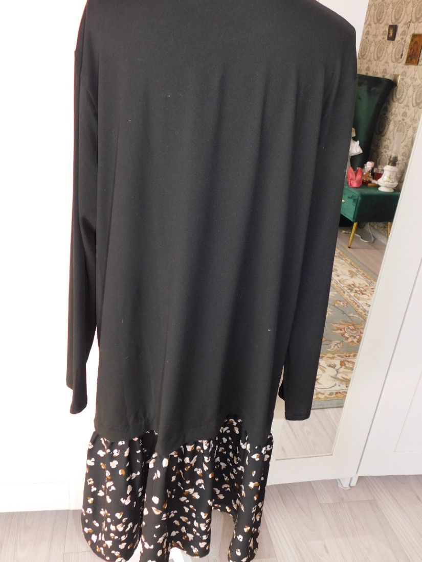 Rochie neagra, fina, neutilizata, masura 50,