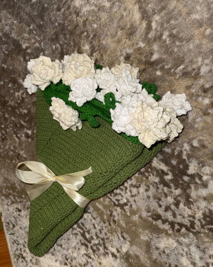 Buchet , paturica crosetat