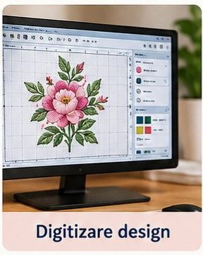 Digitizare și pregătire design