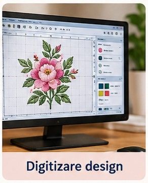 Digitizare și pregătire design