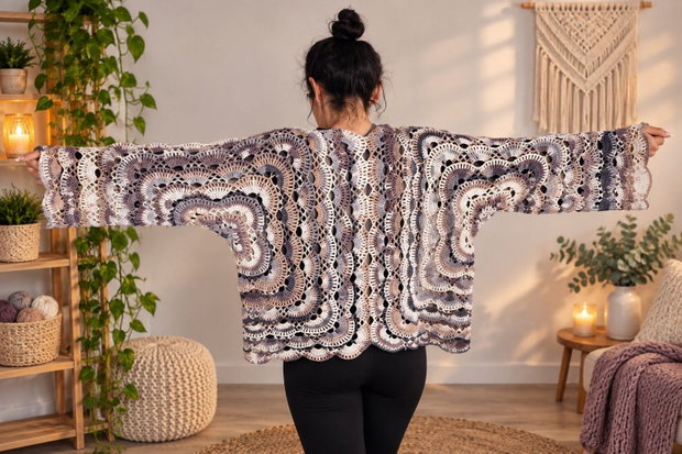 Cardigan Jacheta Cafea cu lapte