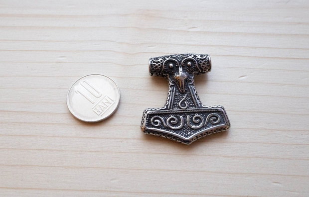 Pandantiv Viking Mjölnir Ciocanul lui Thor