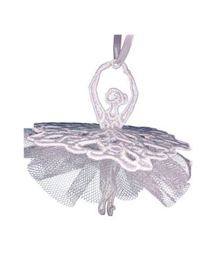Balerina Brodata Decoratiune Suspendabila