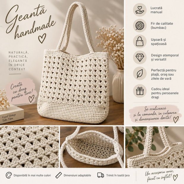 Genti crosetate HandMade
