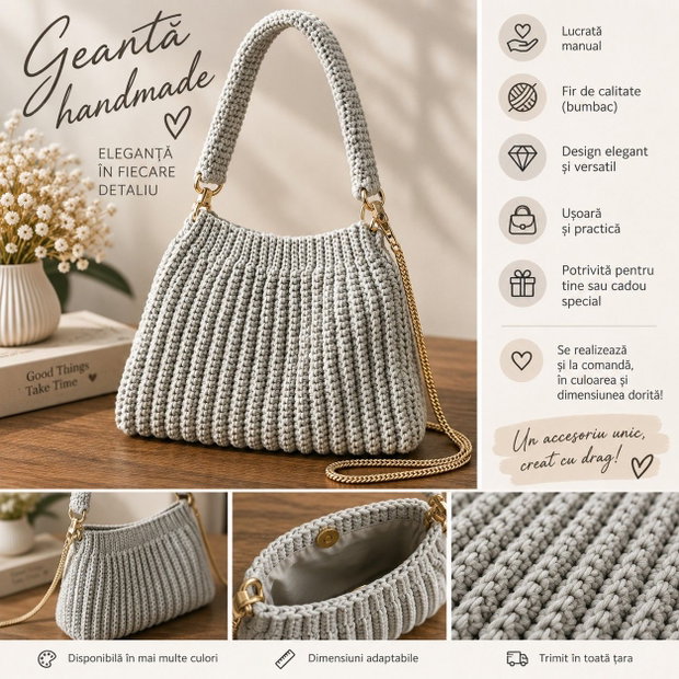 Genti crosetate HandMade