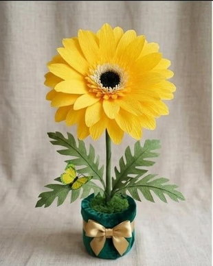 Flori Gigant din hartie floristica